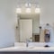 Designers Fountain Taylor 22.6in 3-Light Chrome Industrial Indoor Wall Sconce with Clear Glass Shades 69503-CH - alternate 3